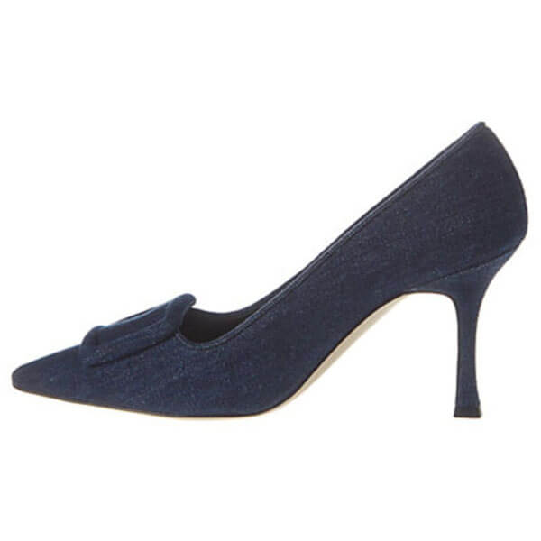 マノロブラニク パンプス 偽物【MANOLO BLAHNIK】気品あふれるパンプス☆Maysale 90
