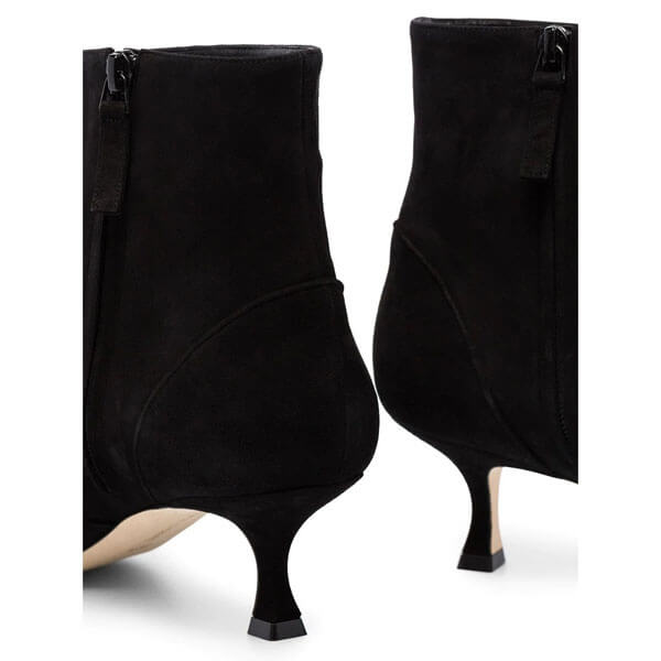 マノロブラニク ブーツ コピー Manolo Blahnik マノロBaylow バックルスエードアンクルブーツ2025新作