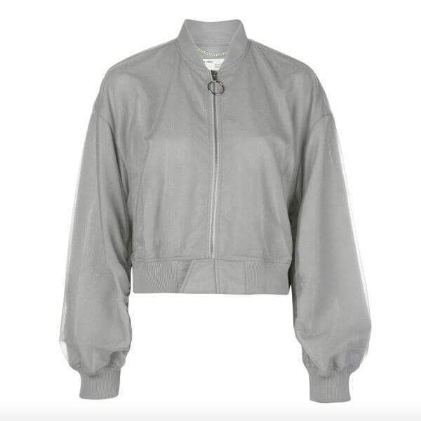 オフホワイト 偽物 ジャケット Off-White MA-1 日本未入荷 プリント ボンバージャケット