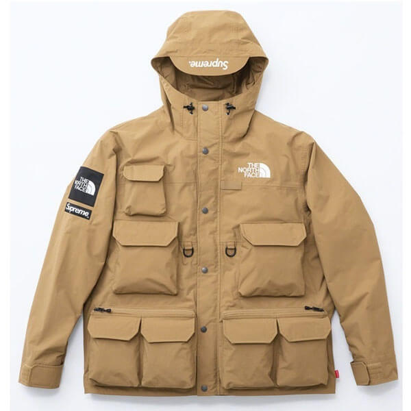 ノースフェイス 偽物 ジャケット 入手困難 シュプリーム The North Face 防水カーゴジャケット