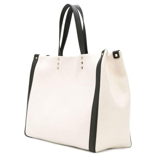 ヴァレンティノ トートバッグ コピー【ヴァレンティノ GARAVANI】VLTN キャンバストート スモール ショッピング UW2B0D21FWBEX9