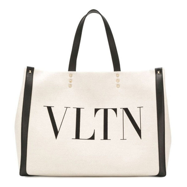 ヴァレンティノ トートバッグ コピー【ヴァレンティノ GARAVANI】VLTN キャンバストート スモール ショッピング UW2B0D21FWBEX9