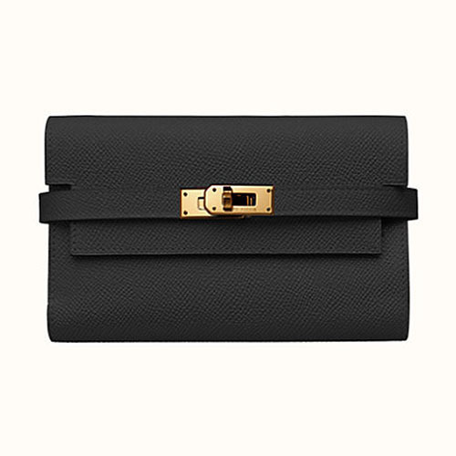 2025新作大人気 エルメス ケリー 長財布 コピー★エルメス Kelly depliant medium wallet★H073628CKAB
