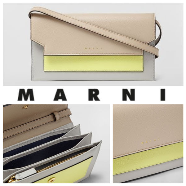 【MARNI】マル二 財布 コピーサフィアーノレザー ベローズ ウォレット PFMOT08U13LV520Z173N 【MARNI】マル二 財布 コピーサフィアーノレザー ベローズ ウォレット PFMOT08U13LV520Z173N