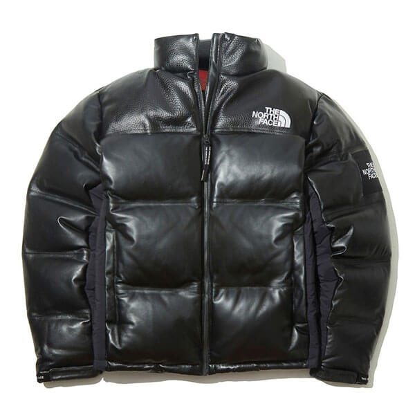 ノースフェイス ダウンジャケット 偽物[THE NORTH FACE] ★19AW NEW★LEATHER NUPTSE DOWN JACKET ★NJ1DK55K