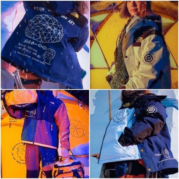 ノースフェイス コピー 超入手困難 限定ｺﾗﾎﾞ激ﾚｱ!The North Face×Brain Dead ﾏｳﾝﾃﾝﾊﾟｰｶ
