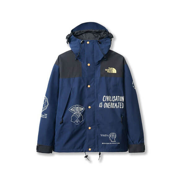 ノースフェイス コピー 超入手困難 限定ｺﾗﾎﾞ激ﾚｱ!The North Face×Brain Dead ﾏｳﾝﾃﾝﾊﾟｰｶ