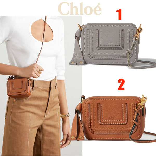 クロエ バッグ コピー∞∞CHLOE∞∞Marcie mini textured-leather バッグ☆ C20UP503161053