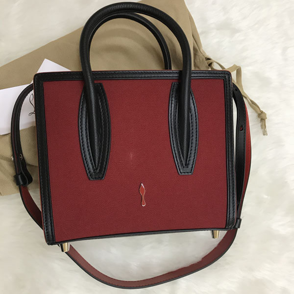 ルブタン バッグ コピー☆Christian Louboutin Paloma クリスチャン ルブタン レオパード スエードバッグ2WAY 3195008 Q066
