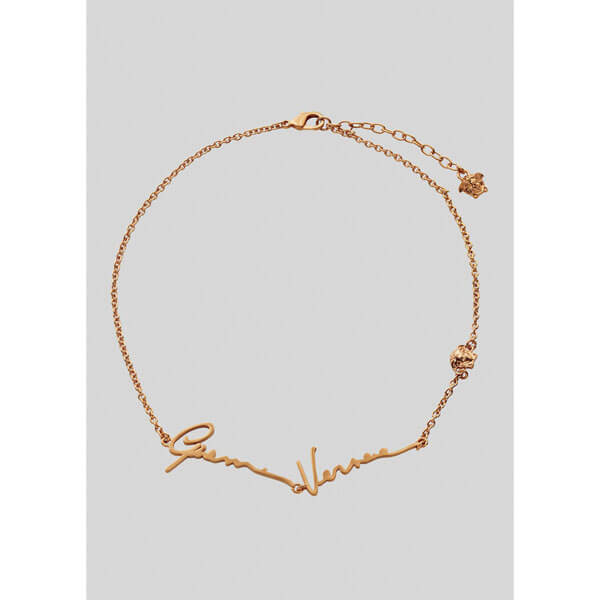 ヴェルサーチェ ネックレス 偽物 VERSACE GV シグネチャー ネックレス ヴェルサーチェ ネックレス 偽物 VERSACE GV シグネチャー ネックレス