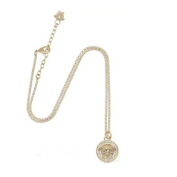 ヴェルサーチ ネックレス コピー☆VERSACE☆メデューサ クリスタル ネックレス ヴェルサーチ ネックレス コピー☆VERSACE☆メデューサ クリスタル ネックレス