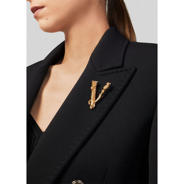 ヴェルサーチェ ブローチ コピー VERSACE ヴィルトゥス ピン ヴェルサーチェ ブローチ コピー VERSACE ヴィルトゥス ピン