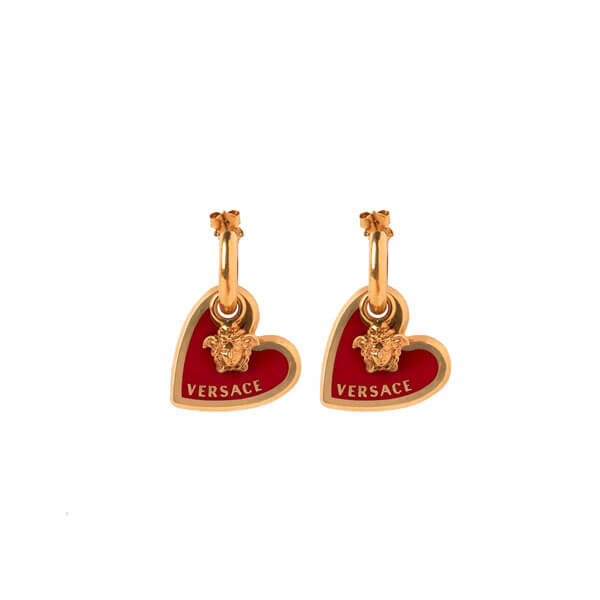 ★ヴェルサーチェ ピアス コピー LOVE VERSACE ハート MEDUSA