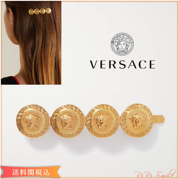 ヴェルサーチ ヘアピン コピー VERSACE メデューサ ロゴ Tribute