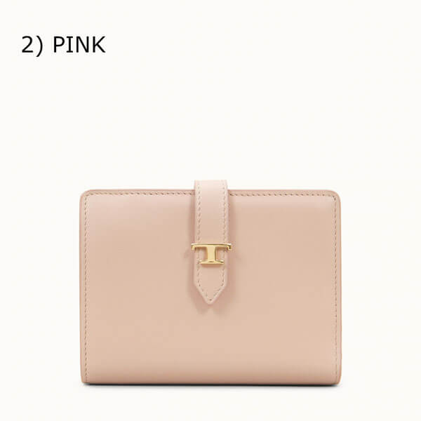 トッズ 財布 コピー TOD'S☆SPURSE IN LEATHER☆二つ折り財布☆送料込