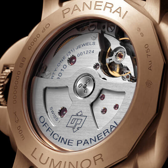 パネライ スーパー コピー 腕時計 2025新作 ルミノール マリーナ ゴールドテック 44mm PAM01112