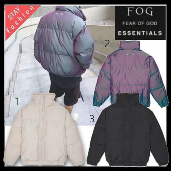 フィアオブゴッド 偽物 エッセンシャルズ 日本未入荷 激レア!FEAR OF GOD ESSENTIALS Puffer Jacket