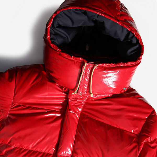 TNF☆ノースフェイス 偽物☆茶タグ☆ブラウンレーベル☆RIPSTOPダウン 4VUL