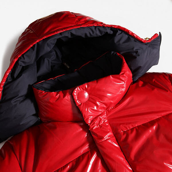 TNF☆ノースフェイス 偽物☆茶タグ☆ブラウンレーベル☆RIPSTOPダウン 4VUL