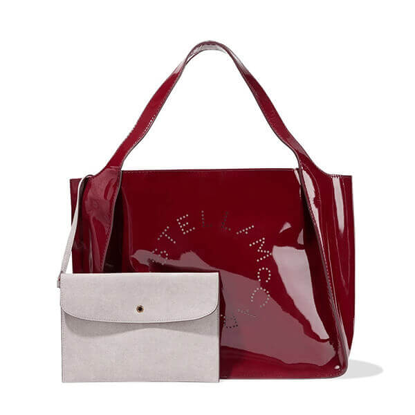 【ステラ マッカートニー 偽物 バッグ】Stella McCartney◆ステラ ロゴ トート バッグ
