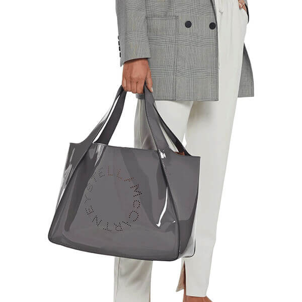 【ステラ マッカートニー 偽物 バッグ】Stella McCartney◆ステラ ロゴ トート バッグ