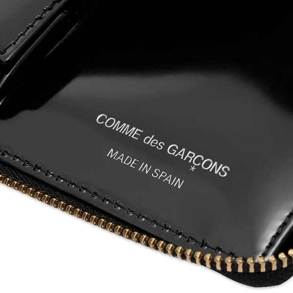 コムデギャルソン 財布 コピー【COMME DES GARCONS】ブラックレインボージップウォレット