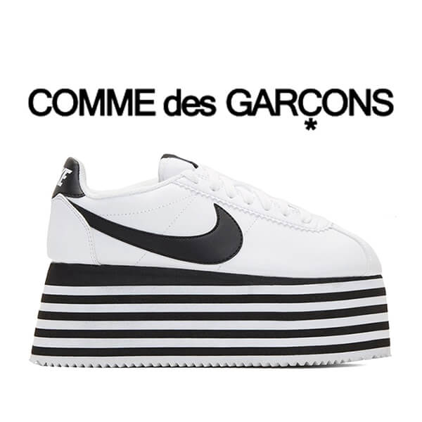 ナイキ コムデギャルソン スニーカー コピー ナイキ CDG COMME des Garcons x Wmns Cortez White BV0070 100 入手困難！