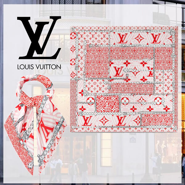 ルイヴィトン スカーフ コピー【大人気★】LouisVuitton×LVクラフティ M76491