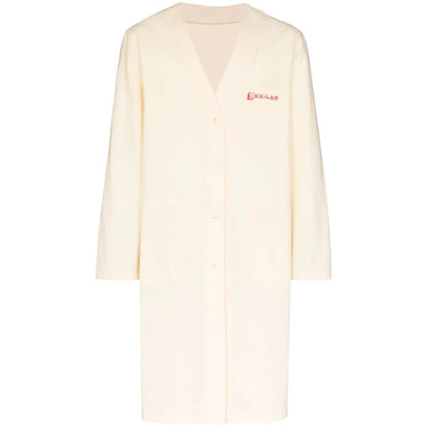 ラフシモンズ コート 偽物 Raf Simons RS Lab プリント コート