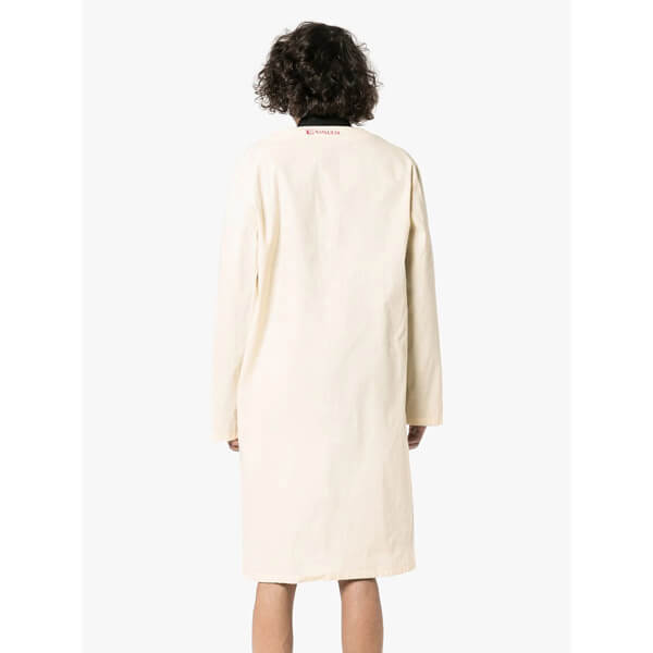 ラフシモンズ コート 偽物 Raf Simons RS Lab プリント コート