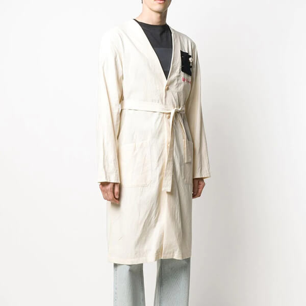 ラフシモンズ コート 偽物 Raf Simons パッチディテール コート