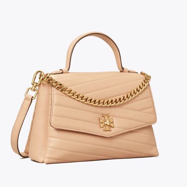 [TORY BURCH]トリーバーチ バッグ 偽物 キラ♪Kira Chevron Top-Handle Satchel