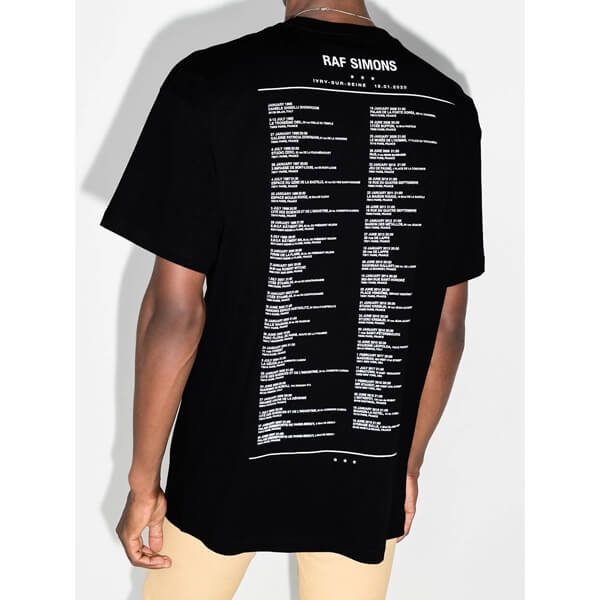 Raf Simonsラフシモンズ Tシャツ 偽物 Tour Tシャツ