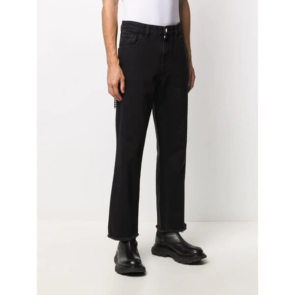 Raf Simonsラフシモンズ パンツ 偽物 ストレートジーンズ