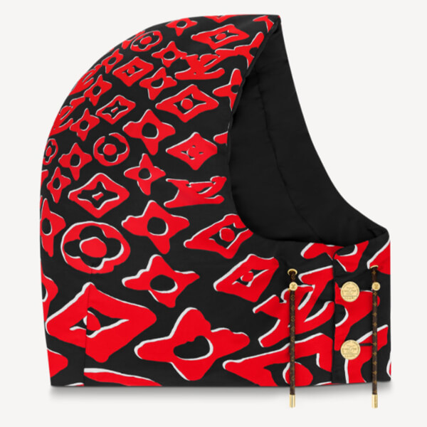 21SS【直営買付】ルイヴィトン コピー ヘッドギア ルイヴィトン LV×UF フーディー・モノグラム