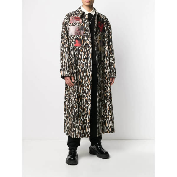 ラフシモンズ 偽物 コート Animalier カーコート