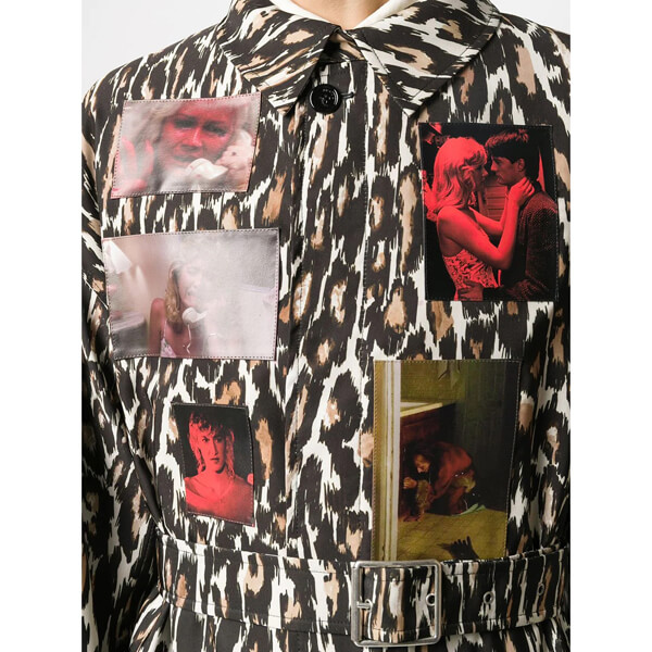 ラフシモンズ 偽物 コート Animalier カーコート