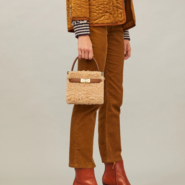 トリーバーチ バッグ 偽物 新作 Tory Burch リー ラジウィル プチ ダブル バッグ