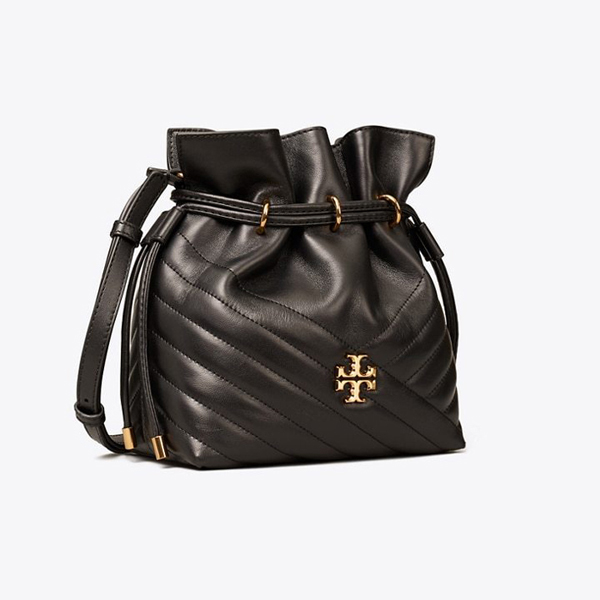 限定Toryburch(トリーバーチ バッグ 偽物)Kira Chevron ミニバケットバッグ