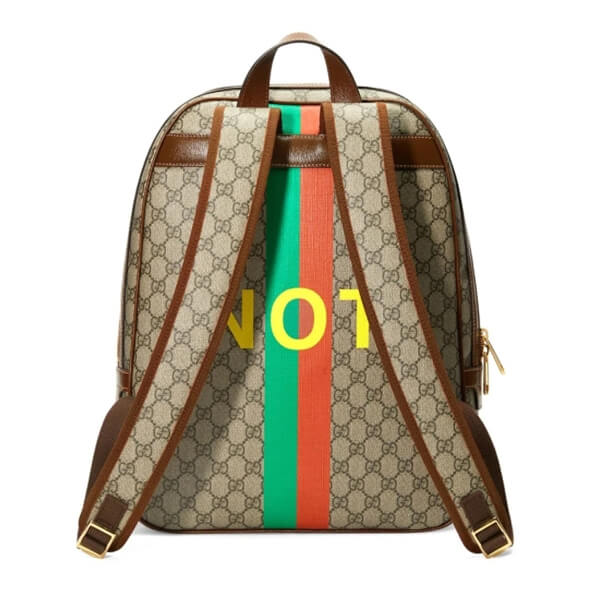 "グッチ FAKE NOT コピー" グッチ リュック プリント ミディアムバックパック 6366542GCCG 21AW新作
