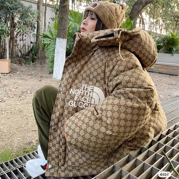 グッチ ノースフェイス ニット帽 偽物 キャップ グッチ NORTHFACE コラボ 2025新作