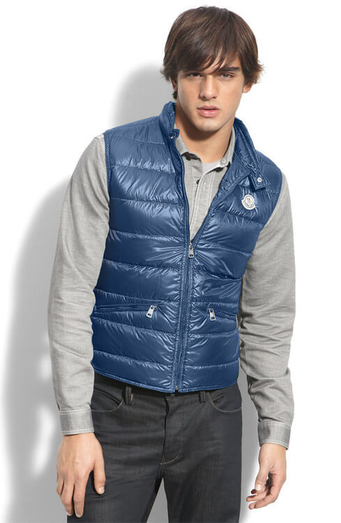 MONCLER Jr：モンクレールスーパーコピーJr　2014年秋冬新作　メンズダウンベスト M030