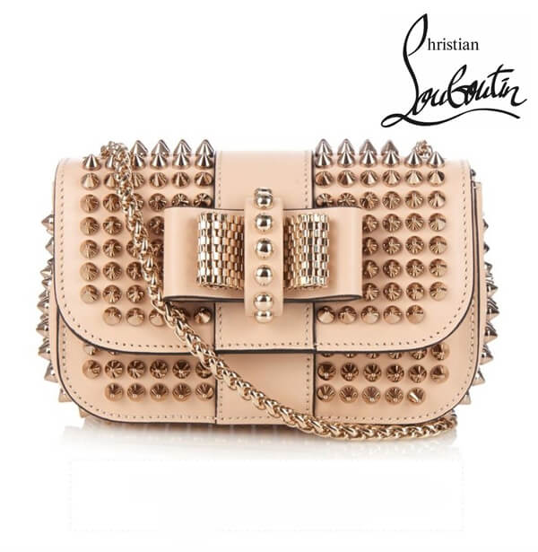 クリスチャン ルブタンコピー Christian Louboutin　2015年春夏新作 Sweety Charity mini shoulder bag 1155107P069