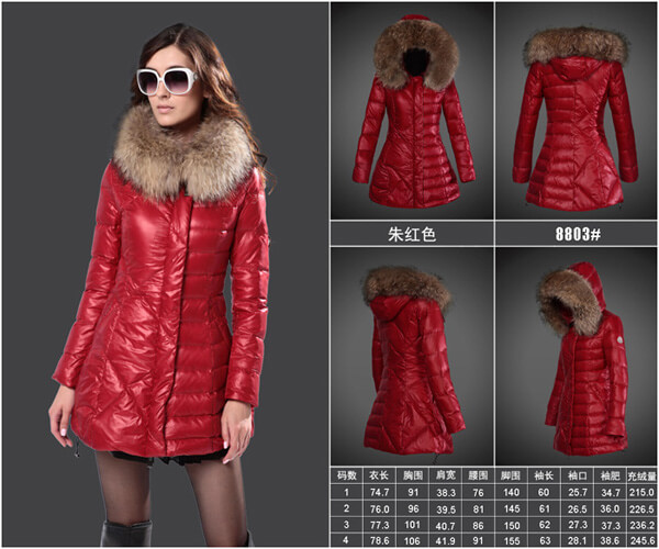 大人気2015冬季新作!!MONCLER(モンクレールスーパーコピー)超軽量レディースダウンジャケット8803